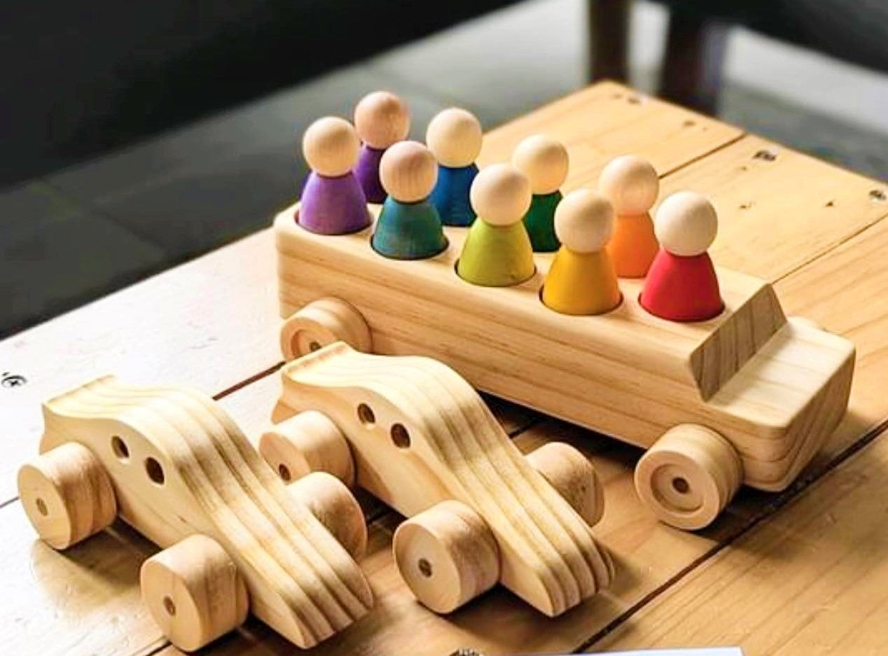 Australian Wooden Toys Green Bubs