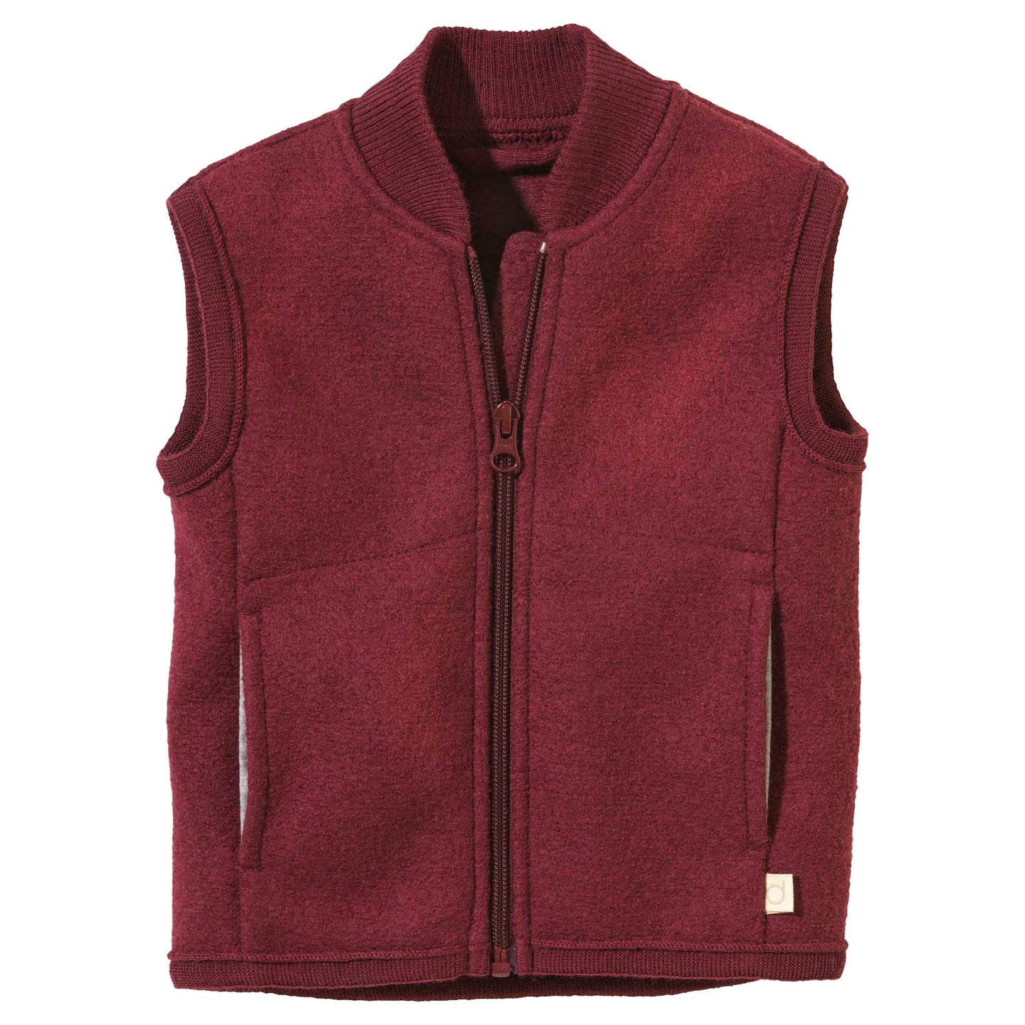 Disana Boiled Wool Vest CASSIS