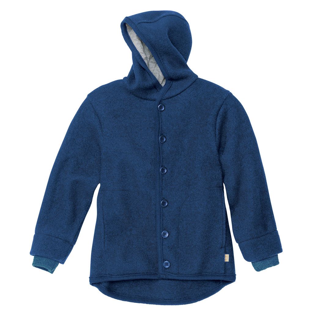 Disana Boiled Wool Jacket NAVY