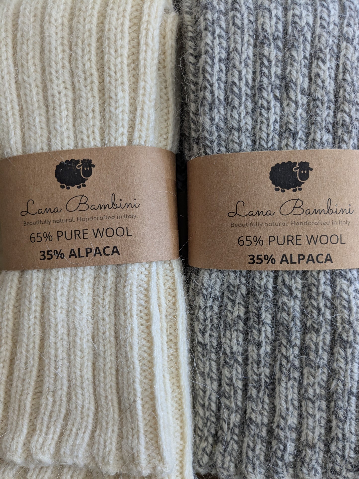 Lia Adult Leg Warmers (65% wool, 35% alpaca)