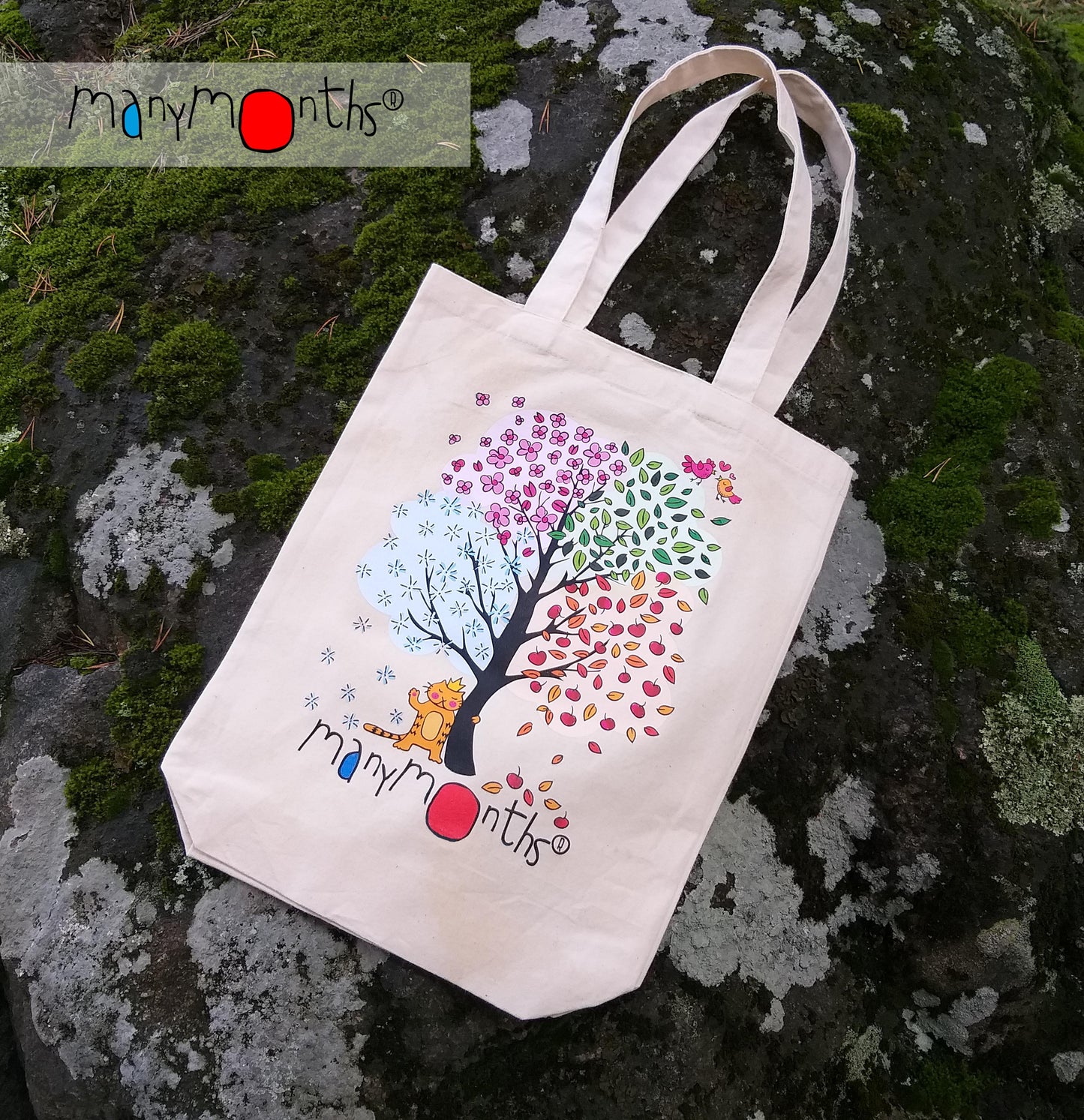 Manymonths Organic Cotton Tote Bag