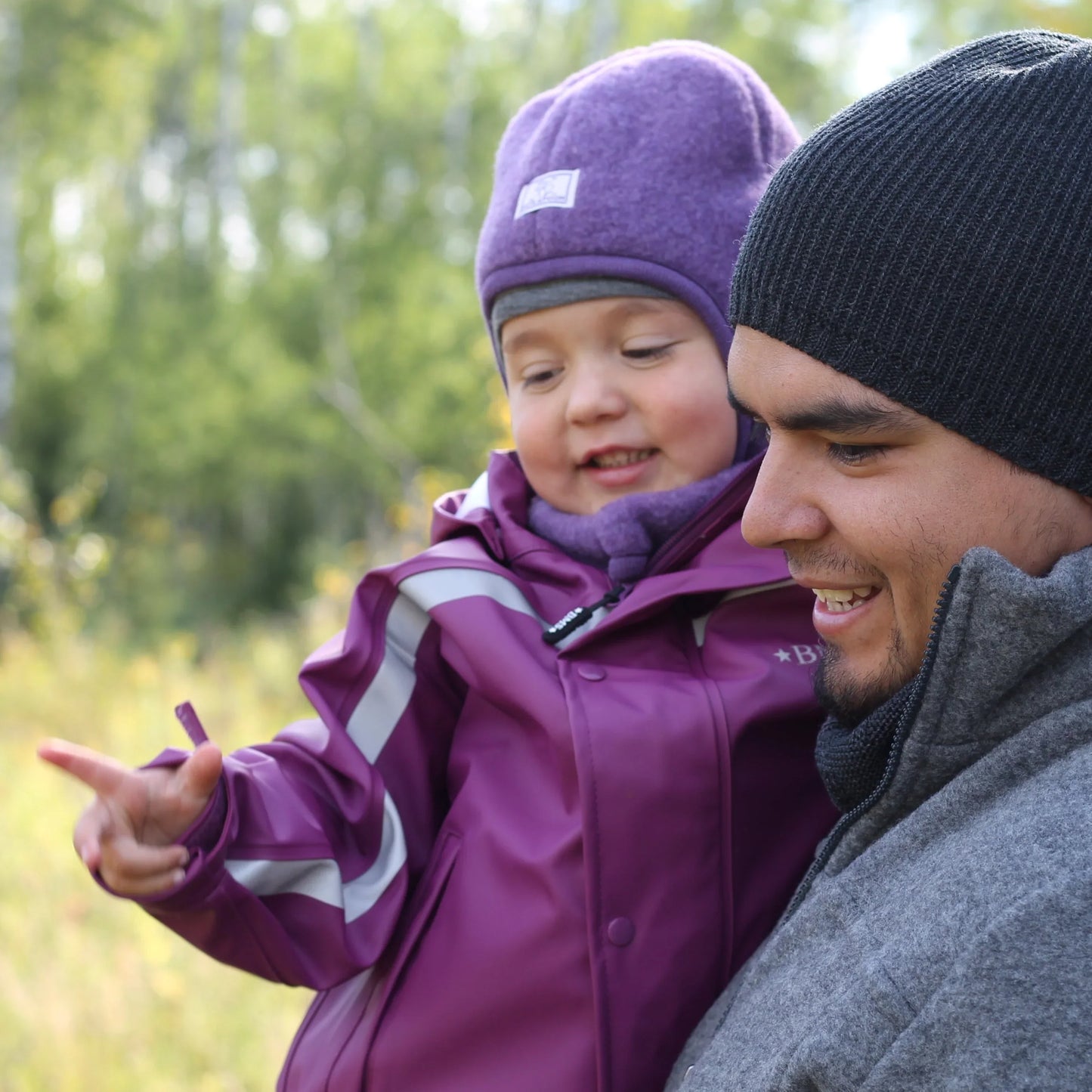 BMS® Child SoftSkin® Rain Jacket-Purple
