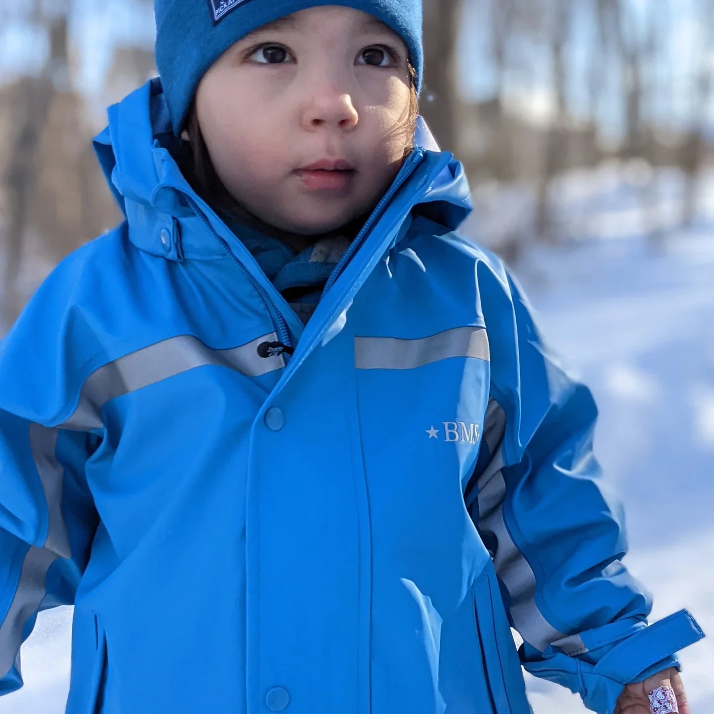 BMS® Child SoftSkin® Rain Jacket-Blue