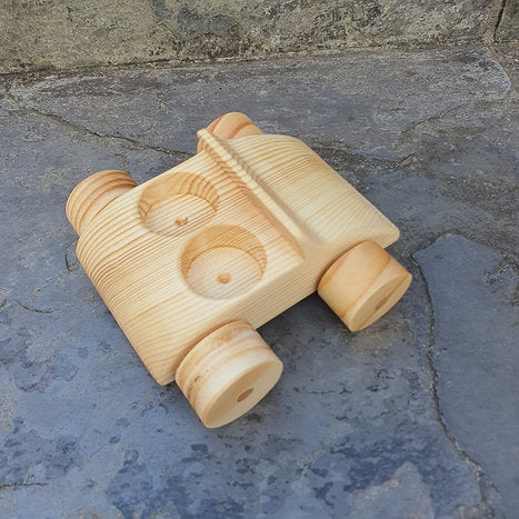 Wooden Coupe Car