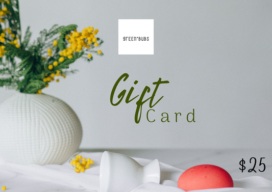 Green Bubs Gift Card $25