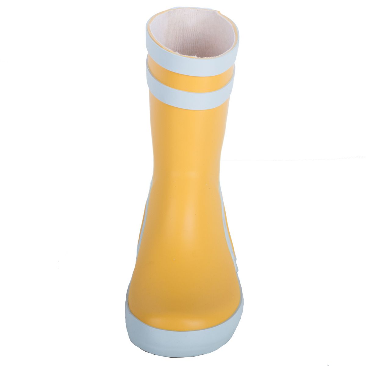 Handmade Natural Rubber Gumboots for Children-Yellow