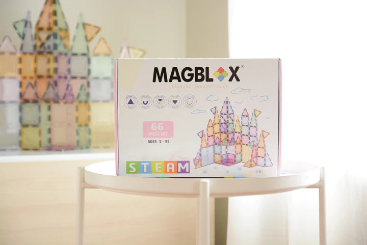 MAGBLOX® 66 PCS LIGHT COLOURS SET