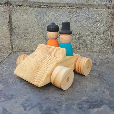 Wooden Coupe Car