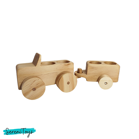 Wooden Jeep Trailer