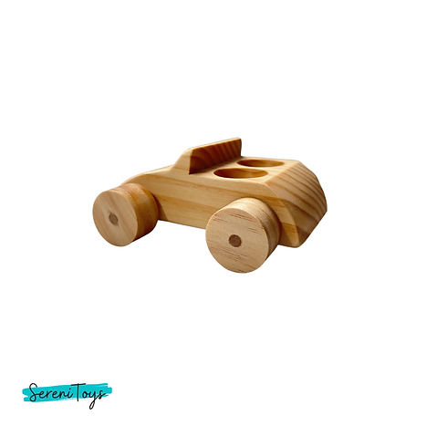 Wooden Coupe Car